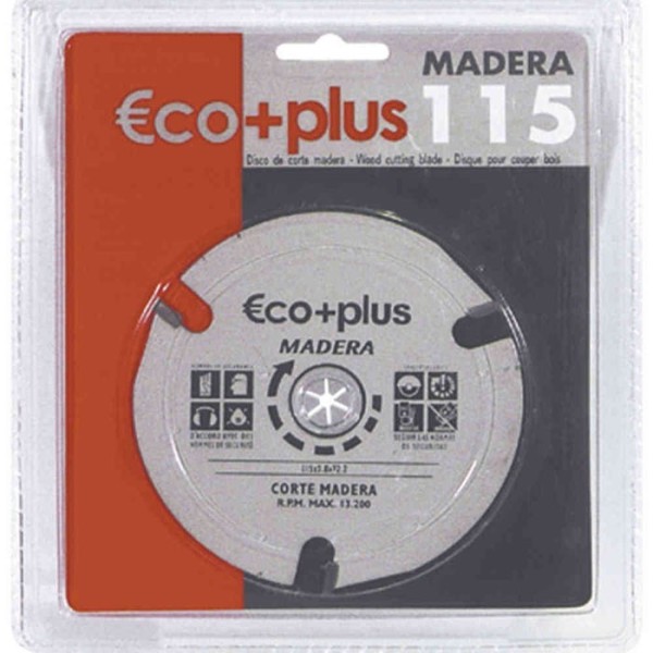 DISCO ECO+PLUS 115 C.MADERA