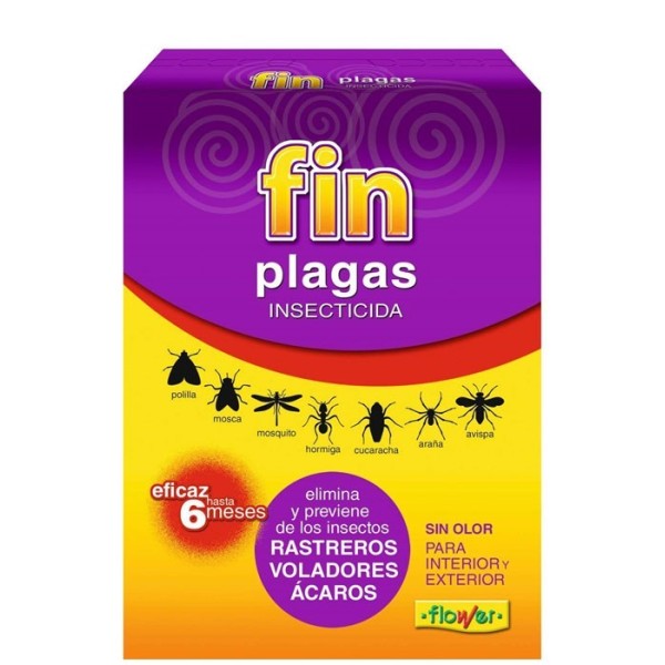 INSECTICIDA CONCENTRADO FIN PLAGAS HETOX 25ML 20583 FLOWER